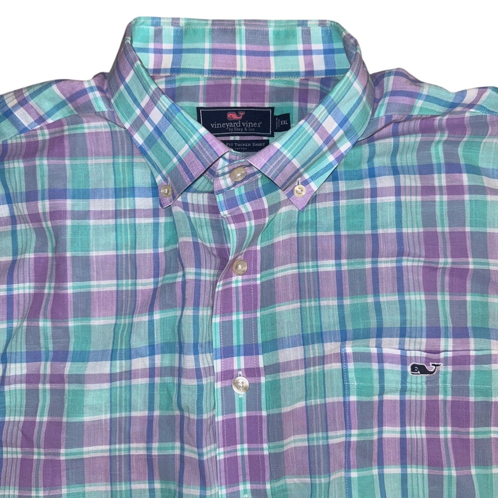 Vineyard Vines Classic Fit Short Sleeve Tucker Shirt - Size: XXL